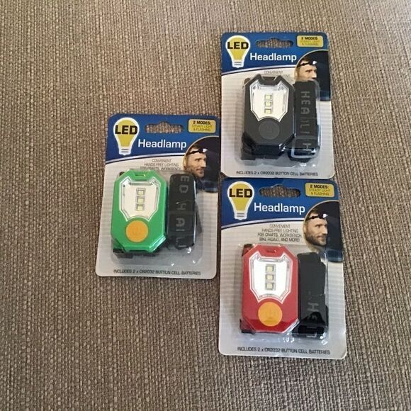 LED Headlamps 3 pack bundle. - Picture 4 of 6